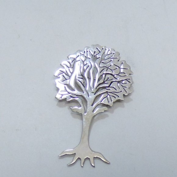 Vintage Taxco Silver Tree Brooch - Picture 1 of 6